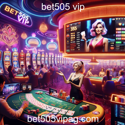 A Experiência Imersiva dos Cassinos Ao Vivo na bet505 vip
